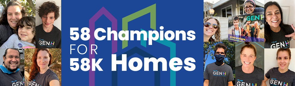 58 Champions for 58k Homes